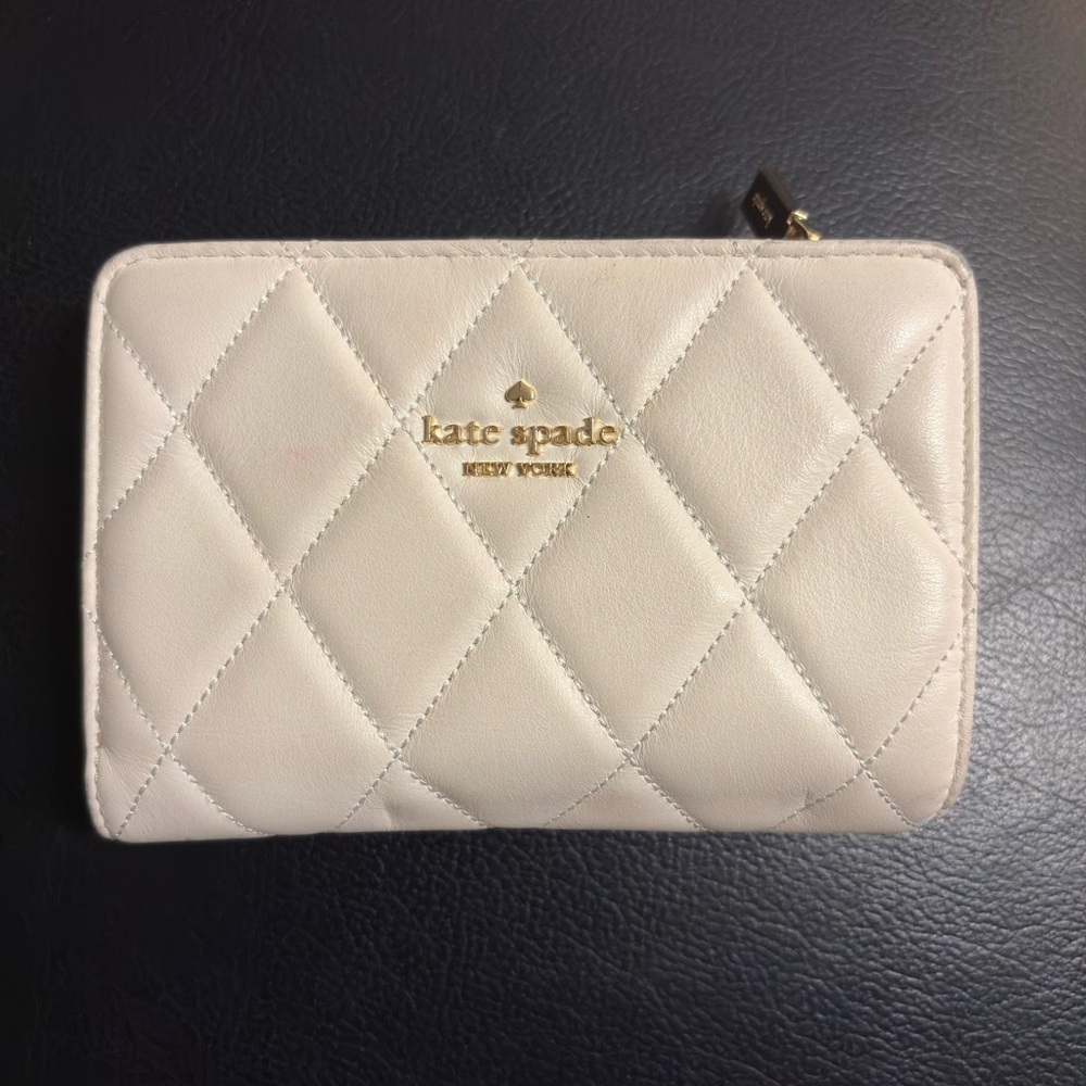 Kate Spade Quilted Medium Bifold Wallet